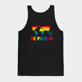 Be Proud LGBT Trending Gift Tank Top